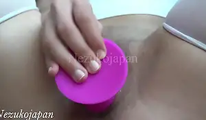 Japanese girl has a very well-fixed abundant in and squirting pussy