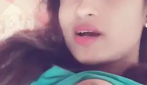 Cute Indian Girl Equally Boobs