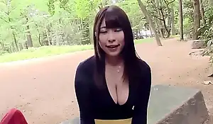 Mikuru shiba j cup mother going commando convenient a public park she reeked horniness with an increment of was looking for cocks to suck
