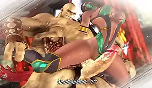 Mortal kombat jade fucked wide of goro's unrefined cocks sfm