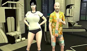Chichi milk hermosa esposa entrenada sexualmente por el maestro roshi pervertido marido cornudo dragon ball hentai
