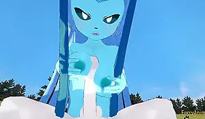 Pokemon hentai flossy yiff 3d - pov glaceon boobjob and fucked with creampie by cinderace