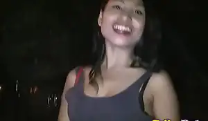 Filipina hooker best-liked up late night in manila streets