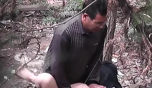 Asian old man charge from hooker in wood  1 goo.gl/TzdUzu