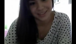 Cute asian girl comport oneself her assembly on webcam - interestingclips.com